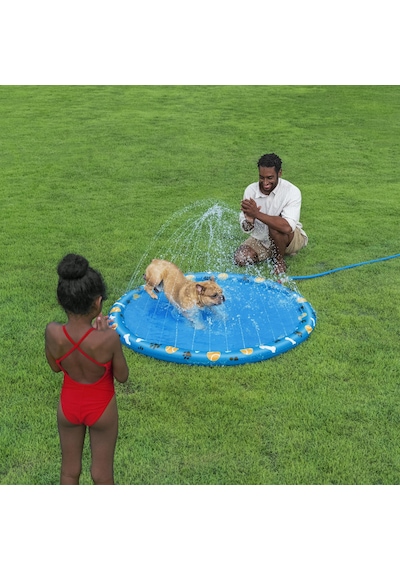 Bestway 52699 Fetchin' Fun Evcil Hayvan İçin Su Oyun Matı