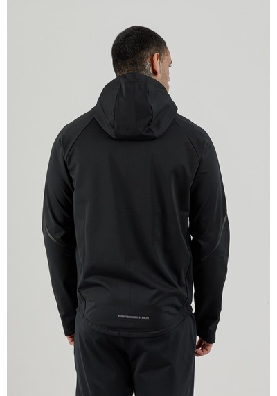 Airlife Power 22 Cr Line Tam Boy Fermuarlı Erkek Kapüşonlu Sweatshirt Siyah