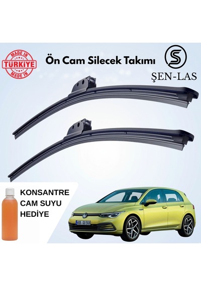 Şen-las Volkswagen Golf 8 2020-2026 Ön Cam Silecek Takımı Şs0033