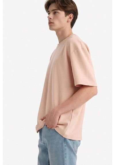 Defacto Nefes Alabilen Oversize Tişört X3926az26sppn287 Pembe-pn287