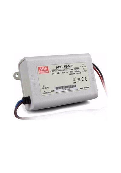 Apc-35-500 Apc35500 25 70vdc 500ma Ip42 Meanwell