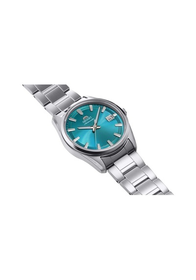 Orıent Kurmalı Otomatik Çelik Gri Mavi Kadran Safir Cam 39 Mm Erkek Kol Saati Ra-ac0r06l30b Metalik
