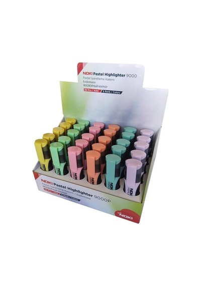 Noki Pastel Fosforlu Kalem 30'lu Stand 9000p-30 Diğer
