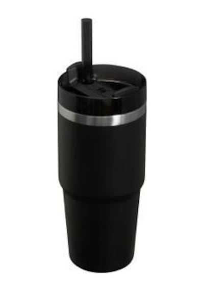 Stanley Quencher H2.0 Flowstate Paslanmaz Çelik Vakum Yalıtımlı Bardak Siyah