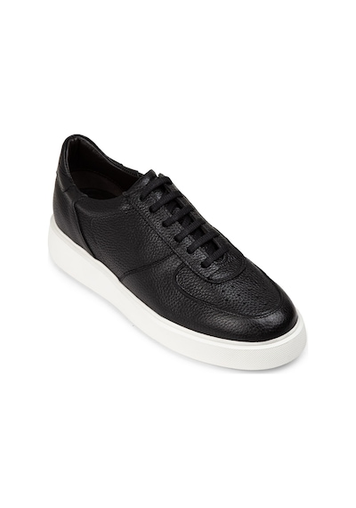 Deery Hakiki Deri Siyah Erkek Sneaker Ayakkabı - 01965Msyhe01 Siyah Deery Hakiki Deri Siyah Erkek Sneaker Ayakkabı - 01965Msyhe01 Siyah