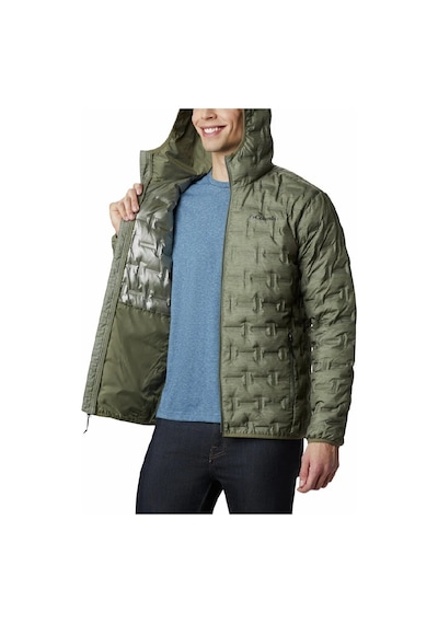 Columbia Delta Ridge Down Hooded Erkek Haki Kapüşonlu Mont WO0954-397
