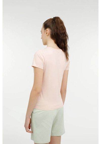 Lumberjack 11ct122 Basıc C Neck 4fx Somon Kadın Kısa Kol T-shirt 101503778 001