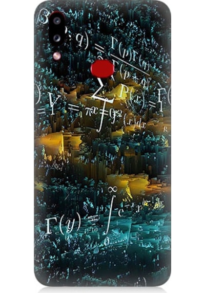 Samsung Galaxy A10s Uyumlu Matematik Formülleri Desenli Silikon Kılıf