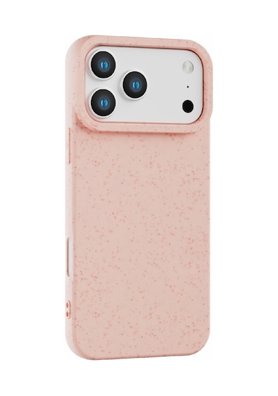 Apple Uyumlu iPhone 17 Pro Max Darbeye Dayanıklı Silikon Telefon Kılıfı Pembe