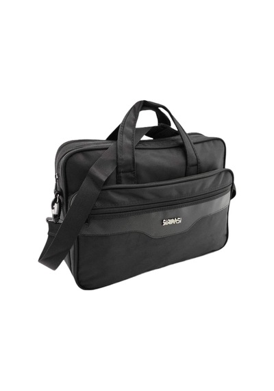 Sırımsı Siyah 1900 Denye Kumaş Laptop & Evrak Çantası 164 N11.277
