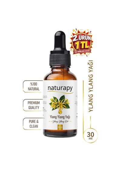 Ylang Ylang Yağı Ylang Ylang Oil Uçucu Yağ 30 Ml Damlalıklı Cam Şişe