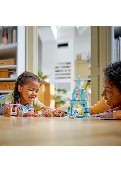 LEGO® Disney 43238 Frozen Elsa’nın Karlar Ülkesi Şatosu Yaratıcı Oyuncak Yapım Seti 163 Parça
