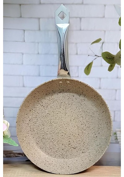 3620 Kumbeji Granit 24 Cm Tava Bej