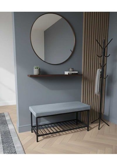 Özcan Metal Metal Ayaklı Raflı Bench Puf Bank Antre Mutfak Salon Yatak Odası Puf Bank 105 40 Mavi Özcan Metal Metal Ayaklı Raflı Bench Puf Bank Antre Mutfak Salon Yatak Odası Puf Bank 105 40 Mavi