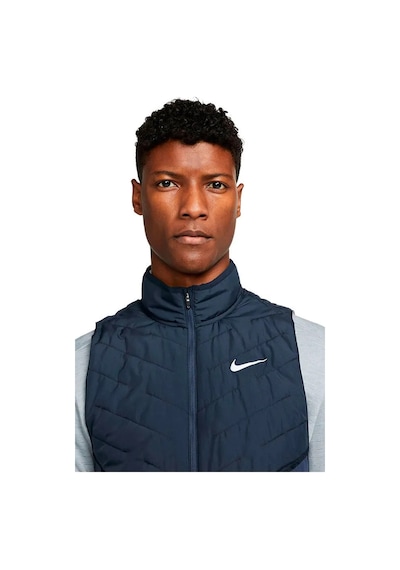 Nike Running Therma Fit Repel Synthetic Fill Sentetik Dolgulu Termal Reflektörlü Erkek Koşu Yelek Lacivert