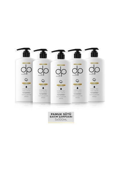 Dp Daily Perfection Şampuan Pamuk Sütü  5 x 500 ML
