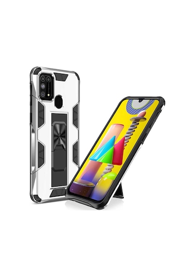 Samsung Galaxy Uyumlu M31 Kilif Miknatisli Standli Silikon Kapak 426895986