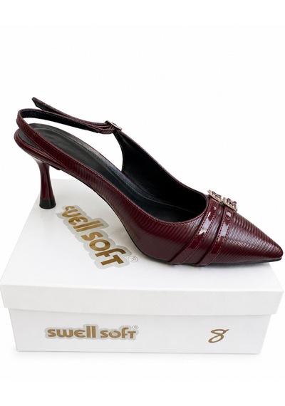 Swell Soft Bayan Abiye Ayakkabı Bordo