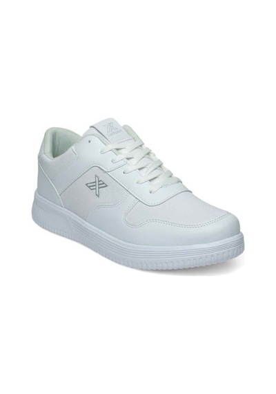 Luttoon 4027-25 Cilt Deri Anatomik Erkek Sneaker 45-48 Beyaz
