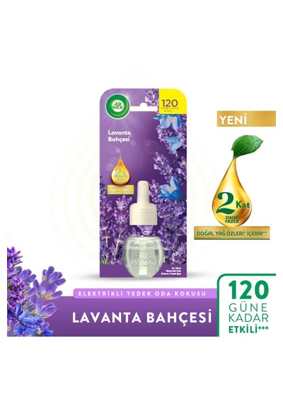 Air Wick Elektrikli Oda Kokusu Yedek Şişe Lavanta Bahçesi 19 Ml