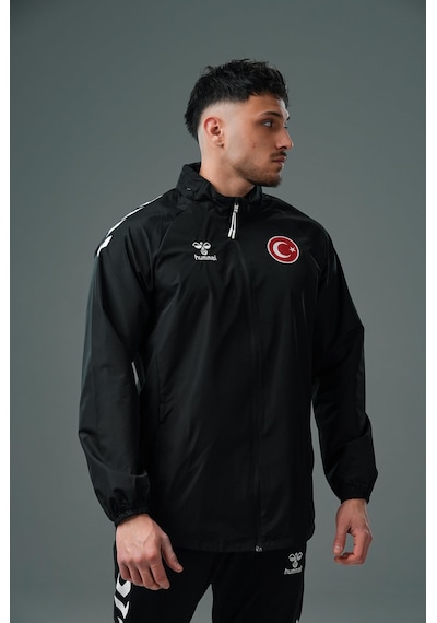 Hummel Line Milli Takım Yağmurluk Siyah