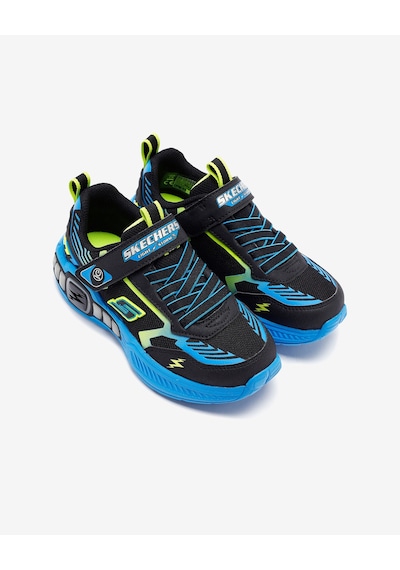Skechers Light Storm 3 Büyük Erkek Çocuk Siyah Işıklı Spor Ayakkabı 400151l Bblm