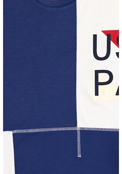U.S. Polo Assn. Erkek Çocuk Açık Lacivert Bisiklet Yaka Tişört 50299927-VR059
