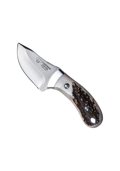 Cudeman 288-c Deer Antler Geyik Boynuzu Saplı Deri Kılıflı Kamp Bıçak Çok Renkli