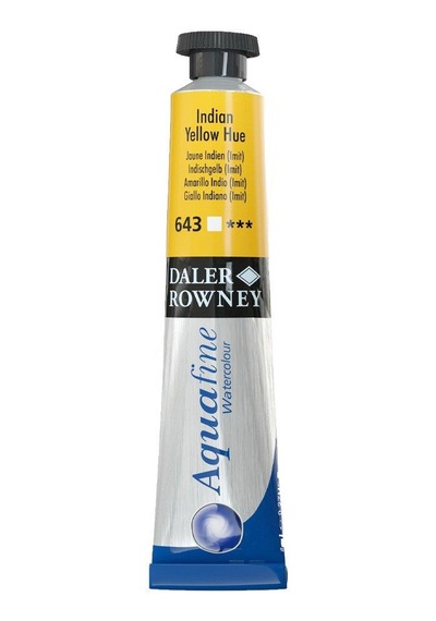 Daler Rowney Aquafine Tüp Suluboya 8ml INDIAN YELLOW HUE 643
