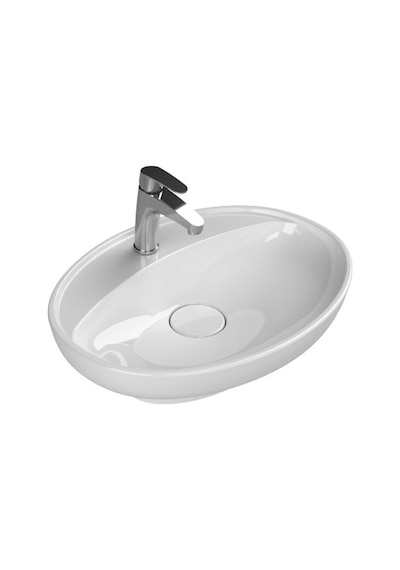 Turkuaz Seramik Lal C 60 Tezgahüstü Lavabo