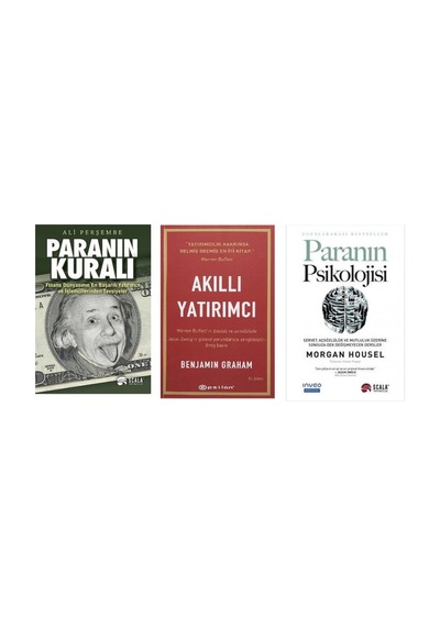 Paranın Kuralı+akıllı Yatırımcı + Paranın Psıkolojısı 3 Set