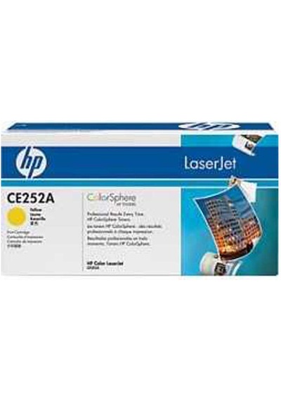 Hp 504a-ce252a Sarı Toner- Mavi Kutu B Grade