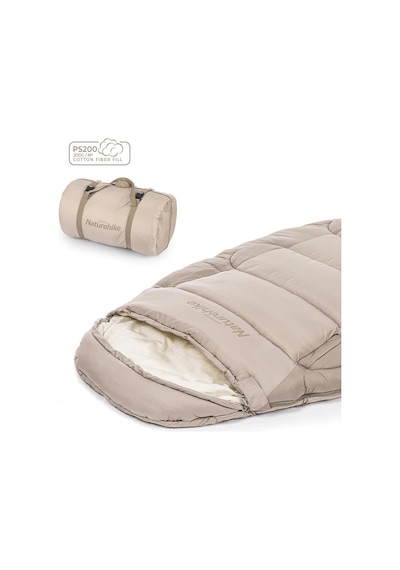 Naturehike PS300 Oval Ultralight Uyku Tulumu -9°C ( Crystalline ) Bej