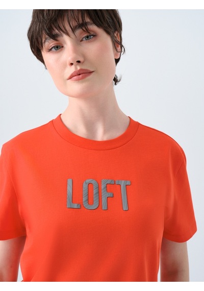Loft Kadın Tişört Lf2039263 KIrmızı