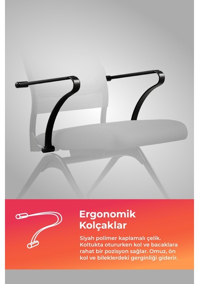Ergolife Sit Air 24/7 M4-280k - Fileli, Siyah, Tekerlekli,toplantı Odası, Bekleme Sandalyesi - 6a0.60.1.682 Ergolife Sit Air 24/7 M4-280k - Fileli, Siyah, Tekerlekli,toplantı Odası, Bekleme Sandalyesi - 6a0.60.1.682