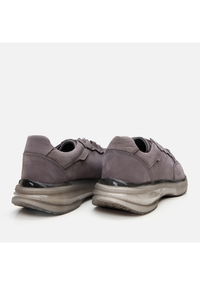 Hotiç Hakiki Deri Gri Erkek Spor Ayakkabı 02ayh281360a230 Gri-grey Gri
