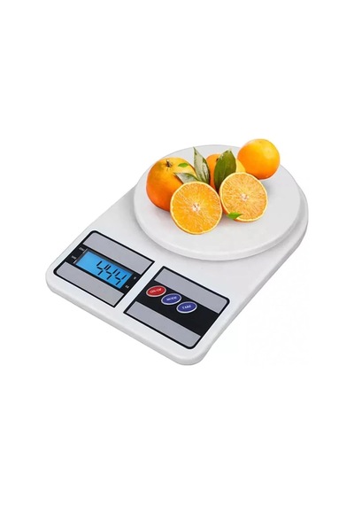 Lotus Dijital Mutfak Terazisi 10kg - 1gr Yüksek Hassasiyetli Terazi Bej