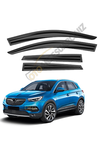 Cam Rüzgarlığı Fermeq Mugen Opel Grandland X 2017- 4lü