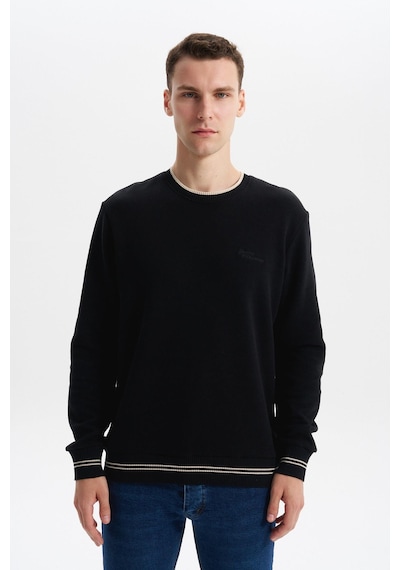 AR-MA Arma Erkek Regular Fit Örme Selanik Sweatshirt %65 Pamuk %35 Polyester, Karbon Fırçalı, Basic Bisiklet Yaka K30124698702 Siyah AR-MA Arma Erkek Regular Fit Örme Selanik Sweatshirt %65 Pamuk %35 Polyester, Karbon Fırçalı, Basic Bisiklet Yaka K30124698702 Siyah