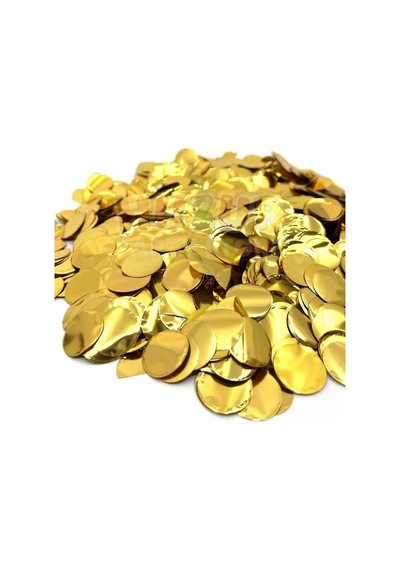 1 Paket Altın Balon Pulu Gold Balon Içi Pul Konfetisi 10 Gram Konfetili Şeffaf Balon Pulu