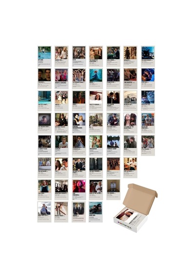 Postifull Film Afişleri Polaroid Duvar Poster Seti - Arkası Yapışkanlı Poster Kolaj Seti - 50 Adet, Kutulu Set 10 X