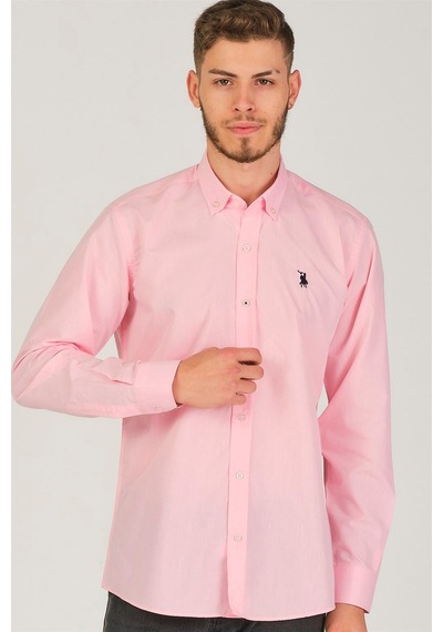 G725 Dewberry Erkek Gömlek-pembe Pembe