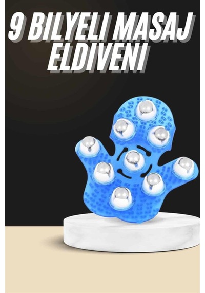 Masaj Eldiveni 9 Bilyeli Palm Masaj Eldiven Tam Vücut Diğer