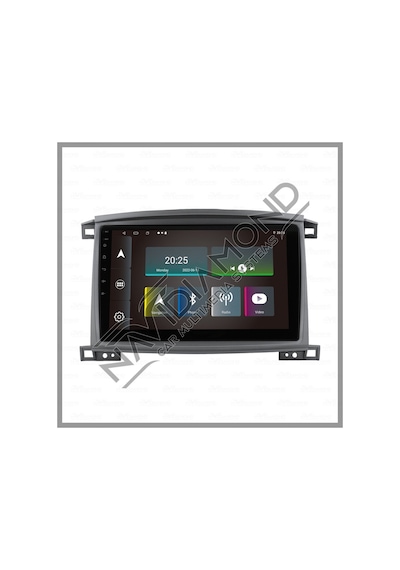 Navıdıamond Turkiyede İlk Ve Tek Toyota Land Cruıser Vx100 3 Gb Ram 64 Gb Hafıza Androıd Serıes Teyp 9.0 İnç