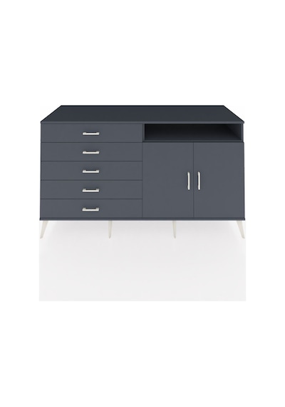 Kronos Konsol 2 Raflı 5 Çekmeceli 2 Kapaklı 176x59x99 Antrasit-an Antrasit-antrasit Kronos Konsol 2 Raflı 5 Çekmeceli 2 Kapaklı 176x59x99 Antrasit-an Antrasit-antrasit