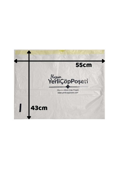Akıllı Kedi Tuvaleti Tüm Modeller İle Uyumlu Çöp Poşeti 55x43cm 3x15 Adet - 45 Poşet