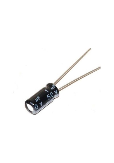 1uF 50V Kondansatör 12x5mm