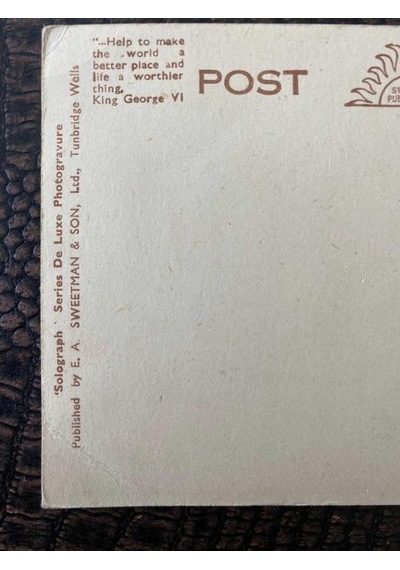 1950'li Yıllarından İngiltere E.a. Sweetman And Sons Kartpostal "exeter Cathedral From N.w."