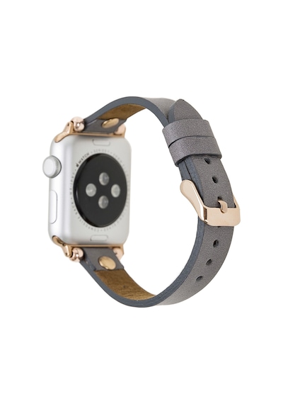 Apple Uyumlu iOS Watch Deri Kordon Ferro 38 40 41mm Rt Rst9