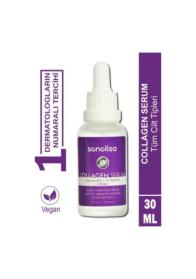 Kolajen Serum Kırışıklık Karşıtı Collagen Serum 30 Ml